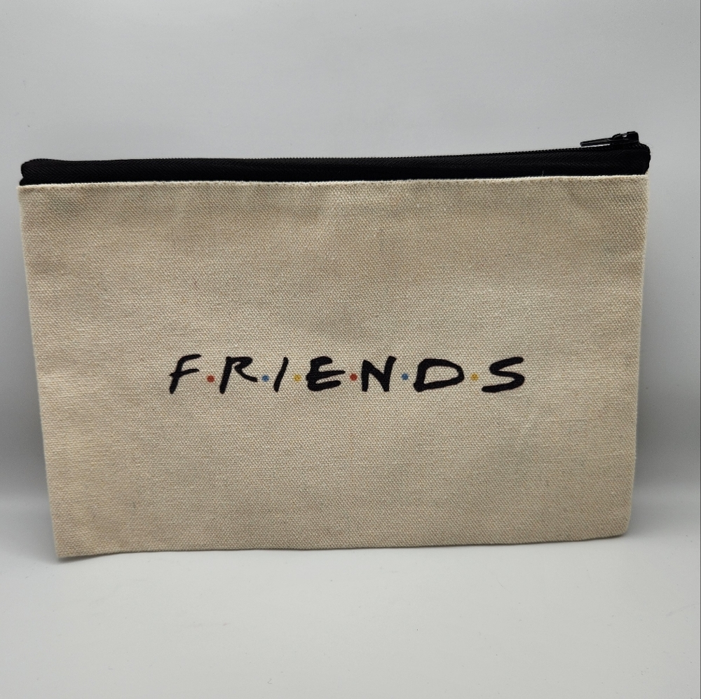 Friends zipper pouch, I'll be there for you, canvas - Picture 6 of 7